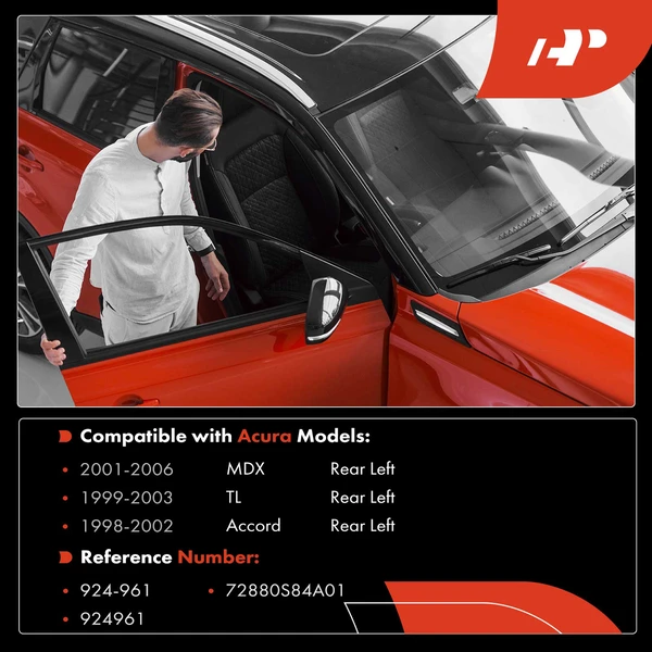 Rear Driver Door Check for Honda Accord 1998-2002 Acura MDX 2001-2006 TL