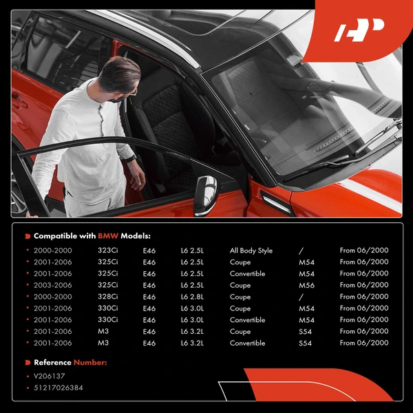 Front Driver or Passenger Door Check for BMW 325Ci 330Ci M3 2001-2006 328Ci E46