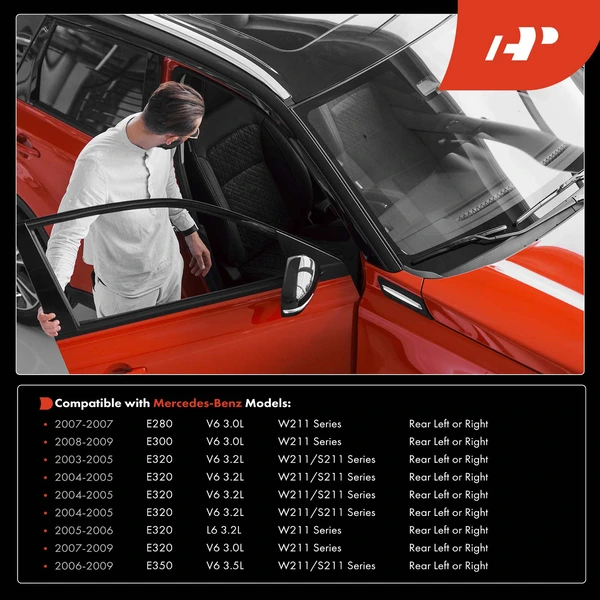 Rear Driver or Passenger Door Check for Mercedes-Benz E320 2003-2009 E500 E300 E55 AMG
