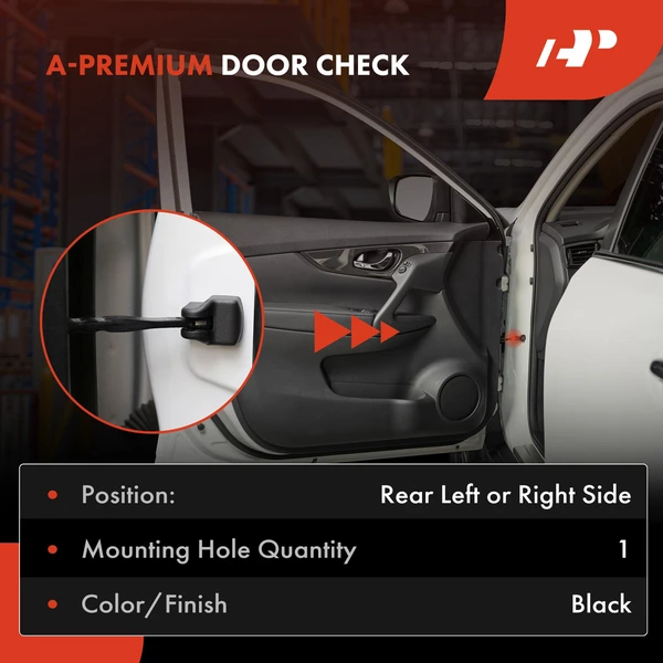 Rear Driver or Passenger Door Check for Toyota RAV4 2006-2014