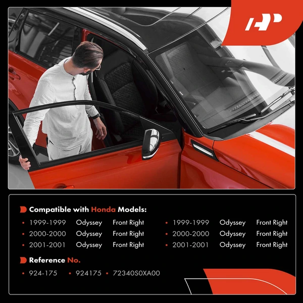 Front Passenger Door Check for Honda Odyssey 1999-2004