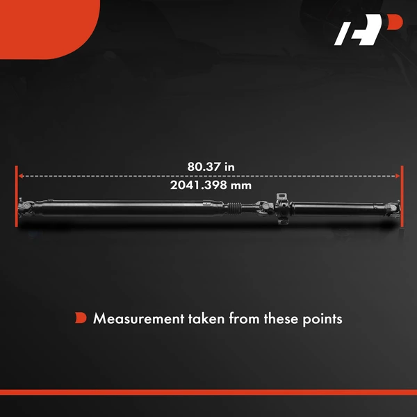 80.37 in. Rear Side Drive Shaft 4WD A-Premium APDS0444