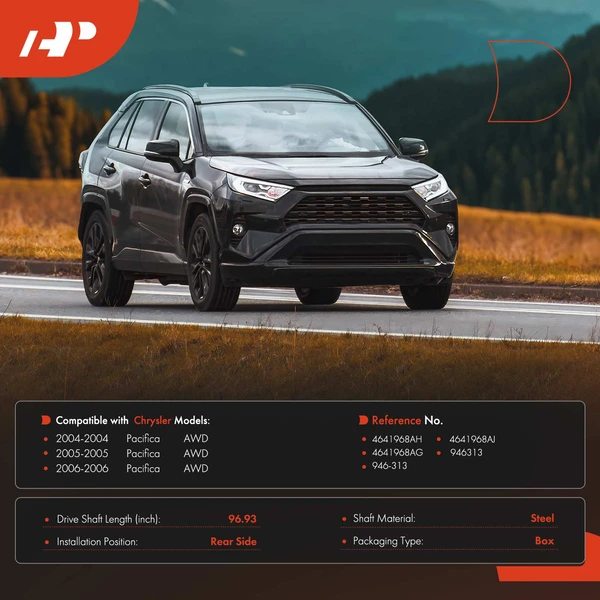 96.93 in. Rear Side Drive Shaft AWD A-Premium APDS1341