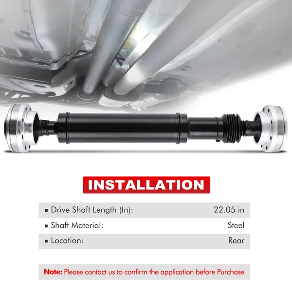 22.06 in. Rear Side Drive Shaft A-Premium APDS0574