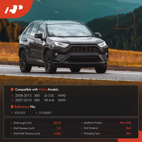 85.25 in. Rear Side Drive Shaft AWD A-Premium APDS0353