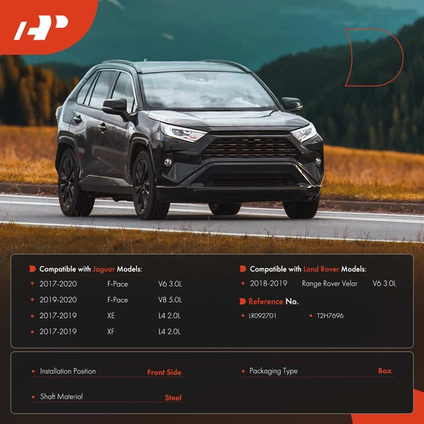 24.23 in. Front Side Driveshaft Assembly A-Premium APDS1253