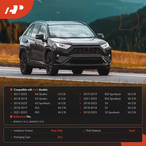 59.25 in. Rear Side Drive Shaft A-Premium APDS1327