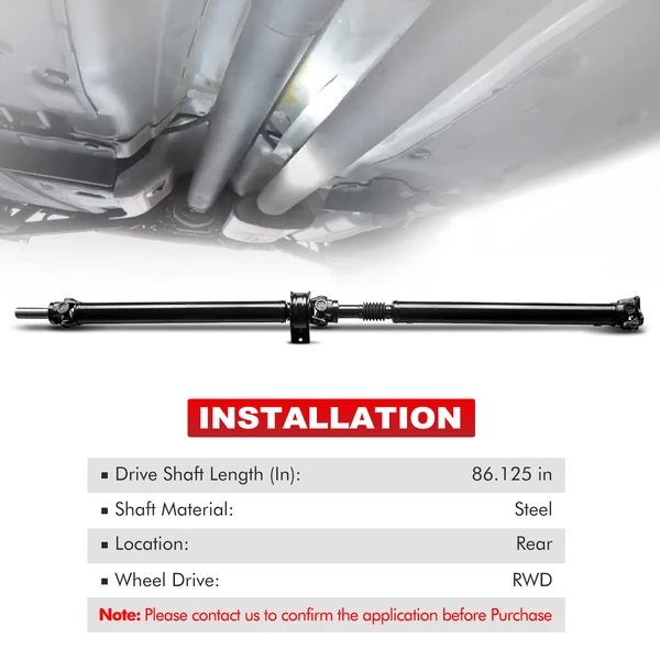 86.13 in. Drive Shaft Rear Side RWD A-Premium APDS0451