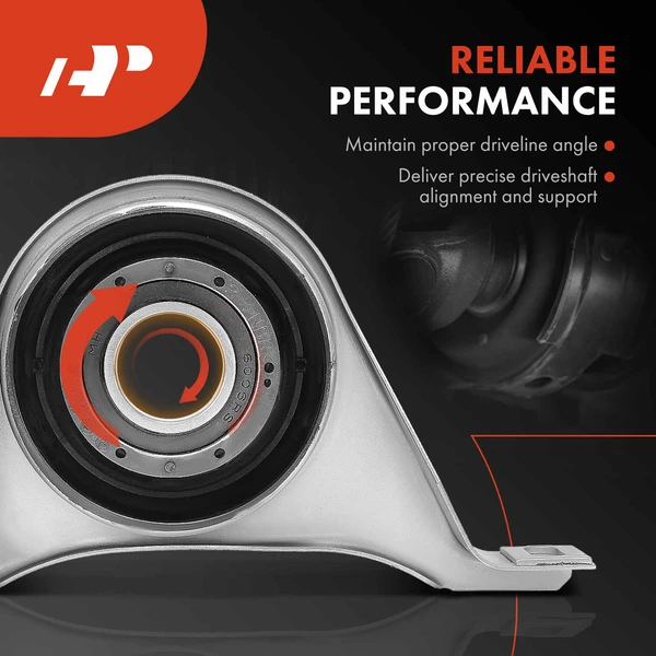 Center Mount 55mm Drive Shaft Center Support Bearing for Mercedes-Benz C300 C350