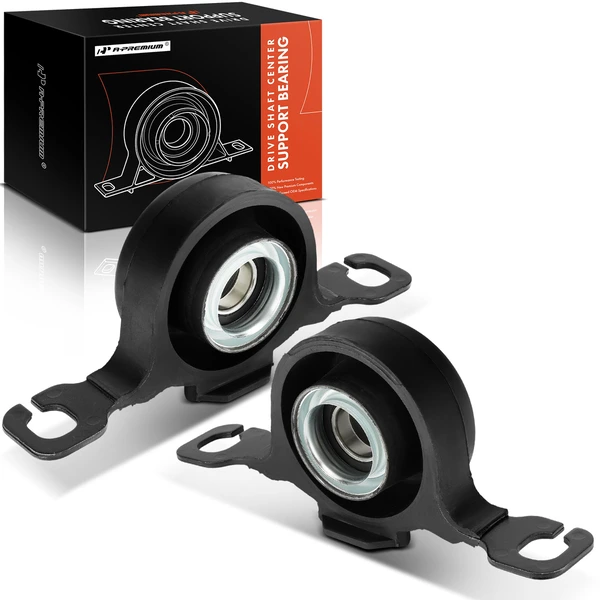 2 Pcs Front & Rear Shaft Center Support Bearing for 2007-2012 Mazda CX-7