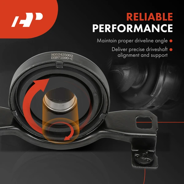 A-Premium APDSB125 Shaft Center Support Bearing