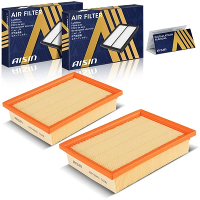AISIN 2 Pcs Engine Air Filters