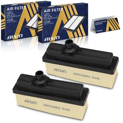 AISIN 2 Pcs Engine Air Filters for 1986-1995 Mercury Sable