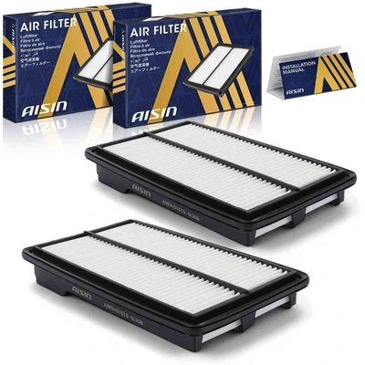 AISIN 2 Pcs Engine Air Filters
