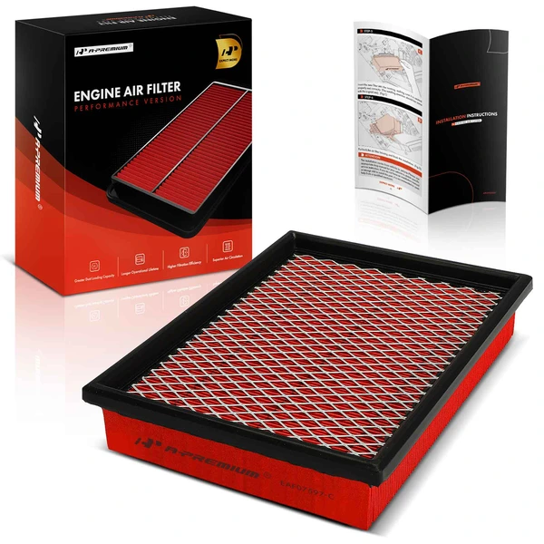 Front High Performance Engine Air Filter for 2000-2005 Cadillac DeVille