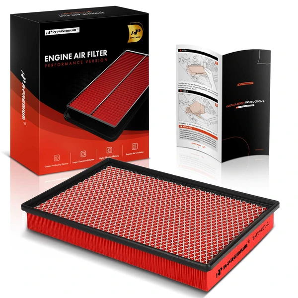 Front High Performance Engine Air Filter for 2011-2018 Ram 2500