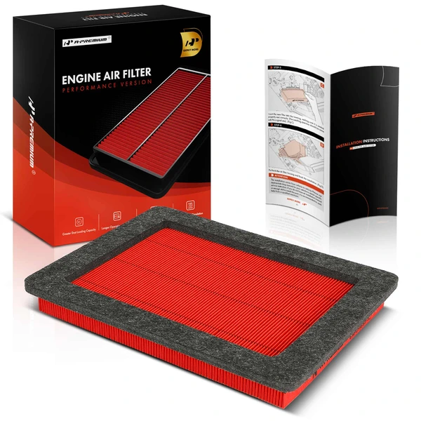 Front High Performance Engine Air Filter for 2004-2008 Ford F-150