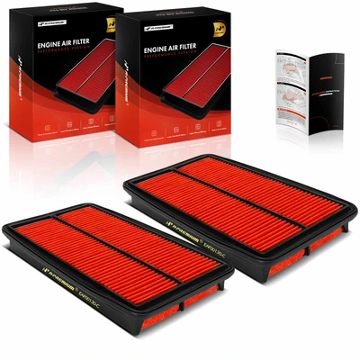 2 Pcs High Performance Engine Air Filter