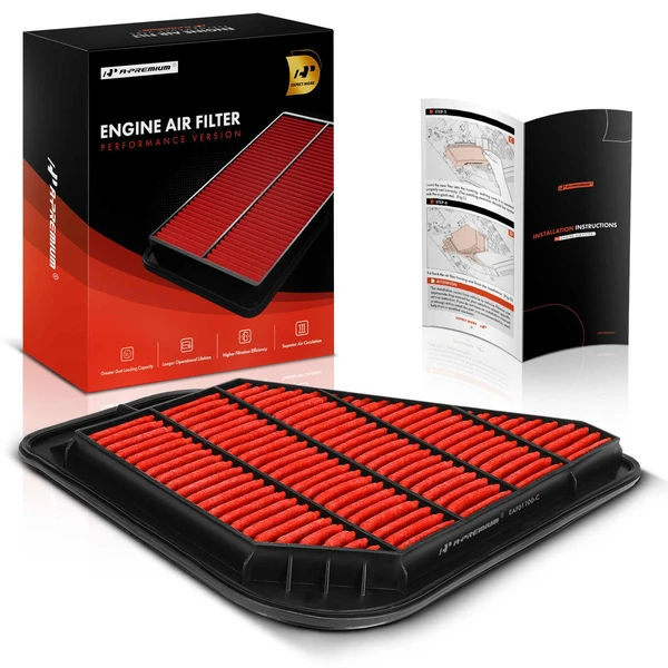 High Performance Engine Air Filter for 2017 GMC Acadia Limited