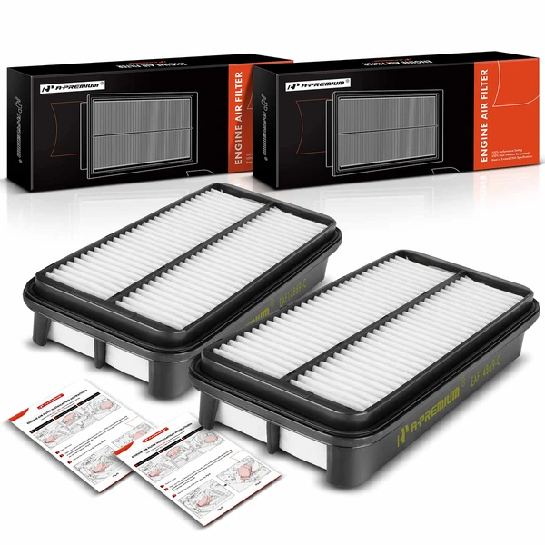 2 Pcs Engine Air Filter for 1998 Chevrolet Tracker