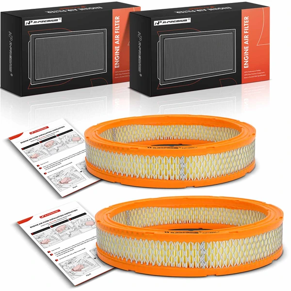 2 Pcs Engine Air Filter for 1965-1979 Checker Marathon