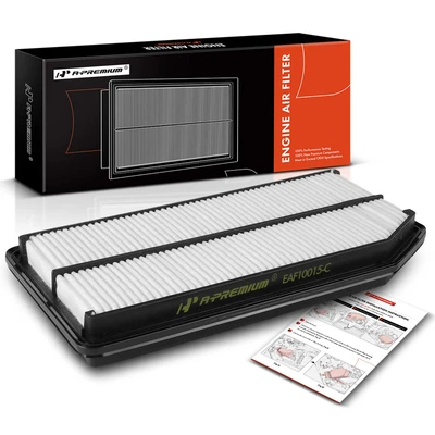Engine Air Filter with Flexible Panel
