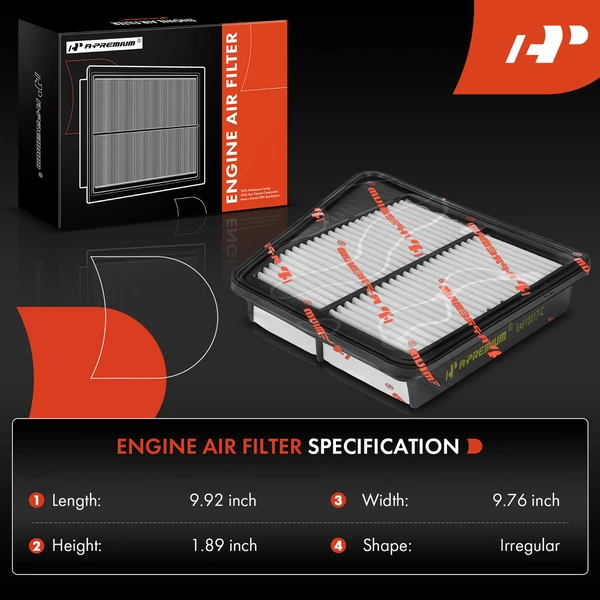 Engine Air Filter for Genesis G70 2019-2023 Kia Stinger 2018-2021 L4 2.0L