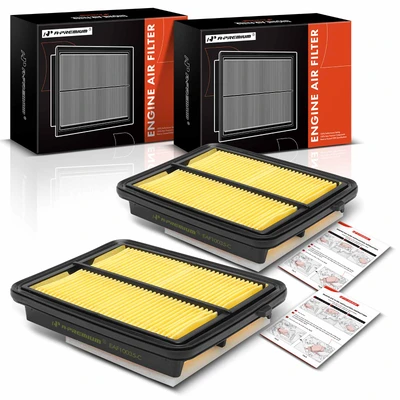 2 Pcs Engine Air Filter
