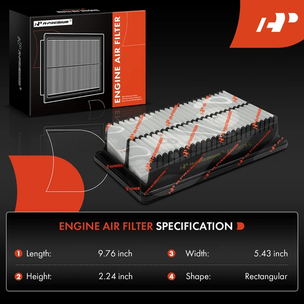 Engine Air Filter for Hyundai Venue 2020-2024 L4 1.6L