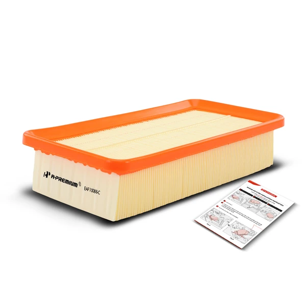 Engine Air Filter with Flexible Panel for Hyundai Accent Kia Rio Rio5 06-11