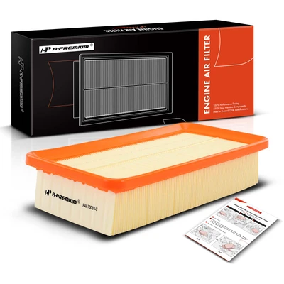 Engine Air Filter with Flexible Panel