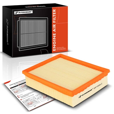 Engine Air Filter with Flexible Panel