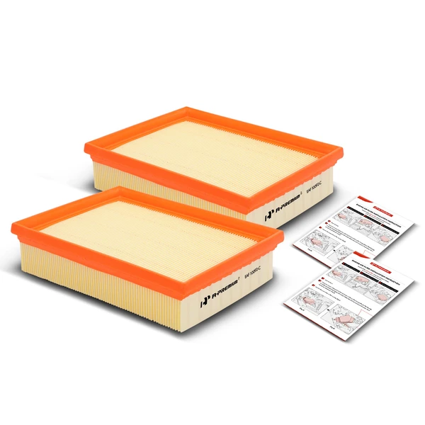 2 Pcs Engine Air Filter for Ford Fusion Lincoln Zephyr Mercury Milan V6 3.0L