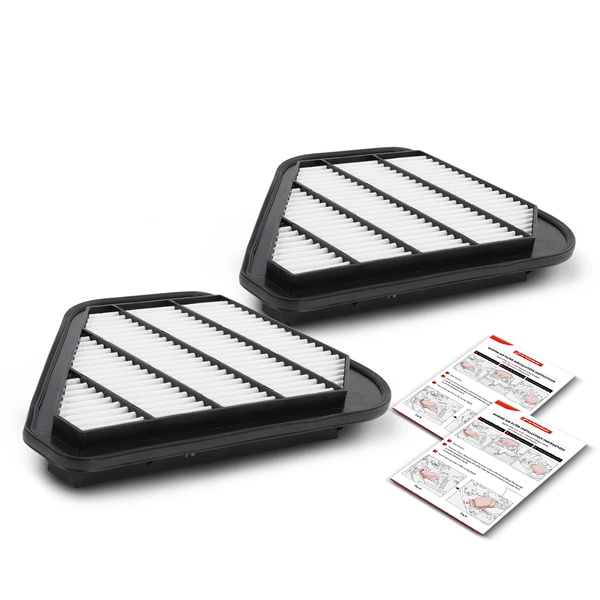 2 Pcs Engine Air Filter for Buick Enclave Chevy Traverse GMC Acadia Saturn Outlook