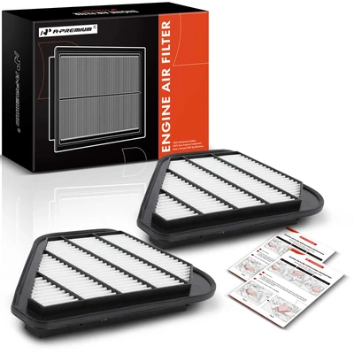 2 Pcs Engine Air Filter for 2007-2010 Saturn Outlook