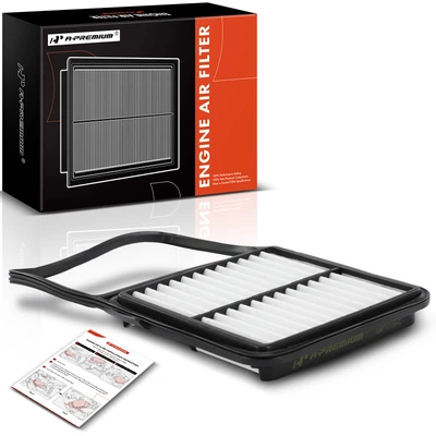 Engine Air Filter with Rigid Panel
