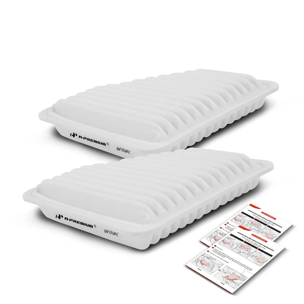 2 Pcs Engine Air Filter for Toyota Camry RAV4 Corolla Scion tC xB Pontiac Vibe