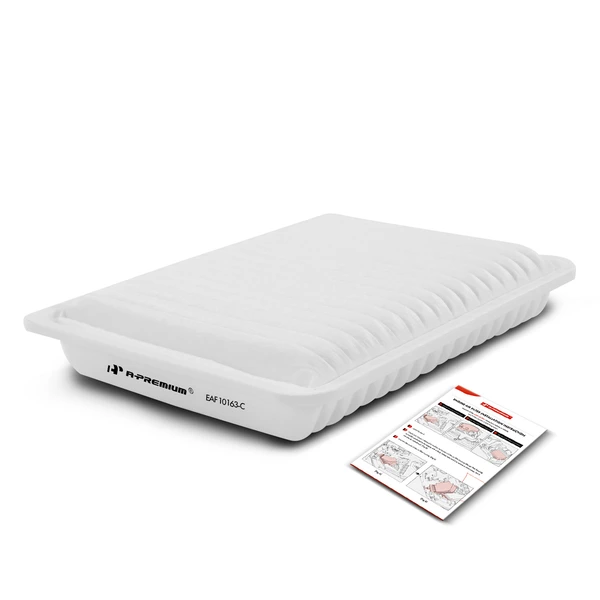 Engine Air Filter with Rigid Panel for Toyota Tacoma 2005-2022 L4 2.7L