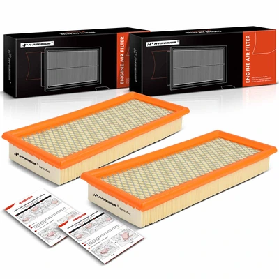 2 Pcs Engine Air Filter
