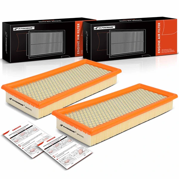 2 Pcs Engine Air Filter for 2005-2012 Ford Escape