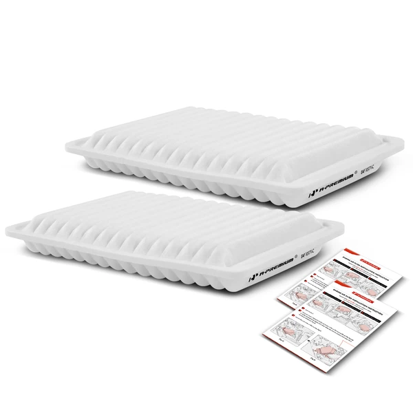 2 Pcs Engine Air Filter for Toyota Camry 2007-2017 Venza 2009-2016 2.4L 2.5L 2.7L