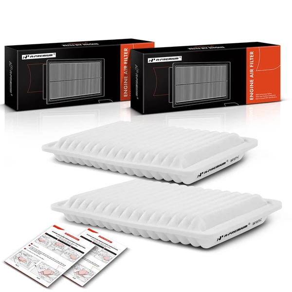 2 Pcs Engine Air Filter for Toyota Camry 2007-2017 Venza 2009-2016 2.4L 2.5L 2.7L