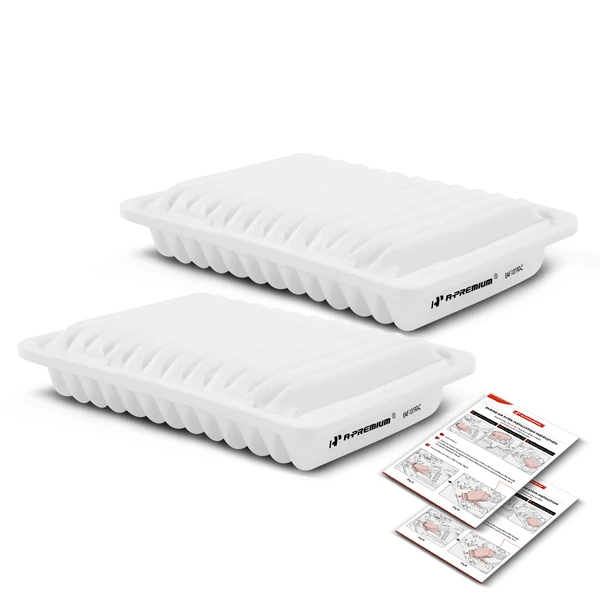 2 Pcs Engine Air Filter for Toyota Matrix Yaris Corolla Scion xD iM Pontiac Vibe