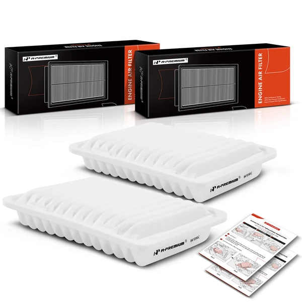 2 Pcs Engine Air Filter for 2009-2019 Toyota Corolla