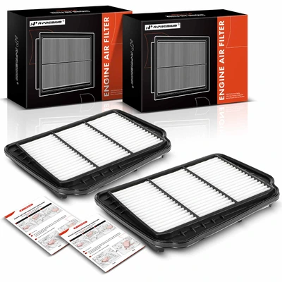 2 Pcs Engine Air Filter