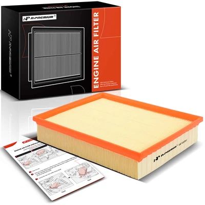 Engine Air Filter with Flexible Panel