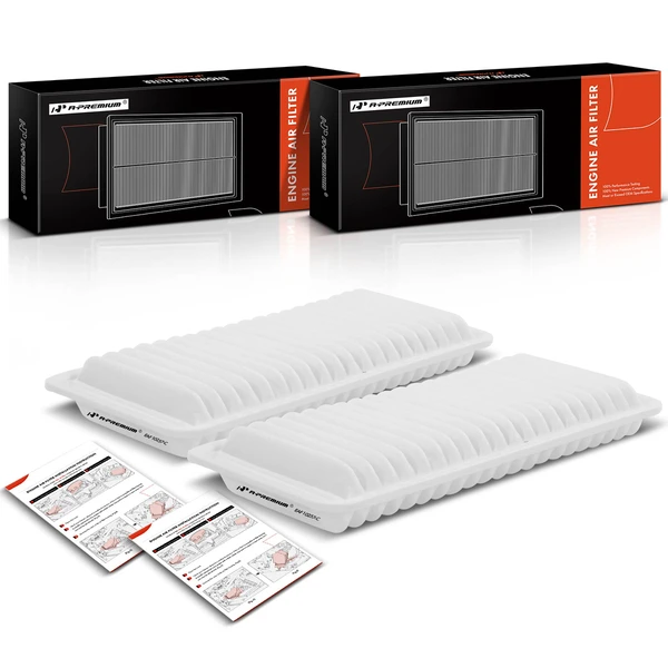 2 Pcs Engine Air Filter for 2006-2010 Toyota Highlander