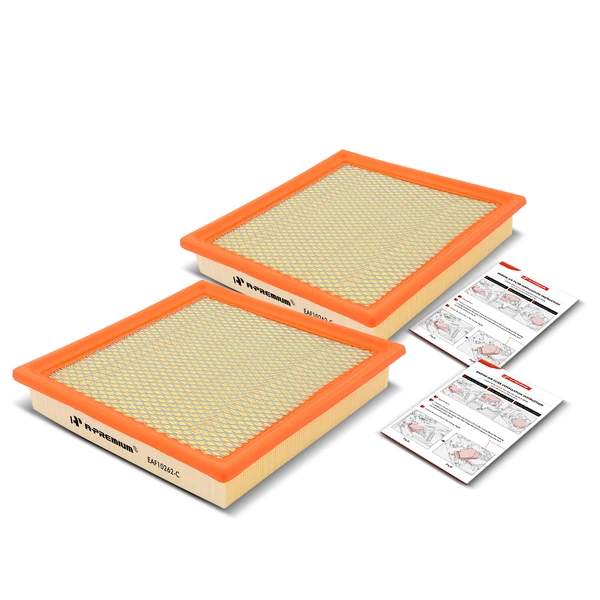 2 Pcs Engine Air Filter for Ford F-150 Expedition F-250 F-350 F-450 Super Duty