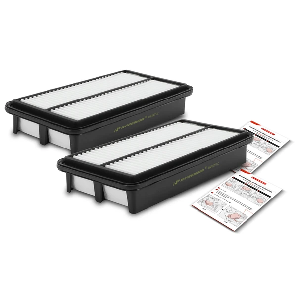 2 Pcs Engine Air Filter for Hyundai Entourage 2007-2010 Kia Sedona 2006-2012 & 2014