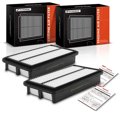 2 Pcs Engine Air Filter